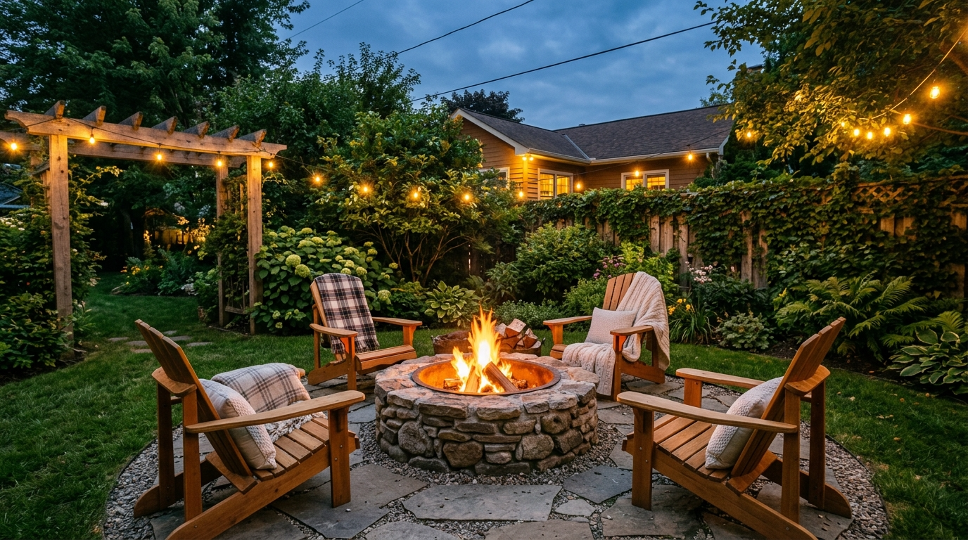 15 Inviting Backyard Fire Pit Ideas for Cozy Evenings Outdoors